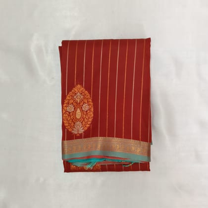 Vairaoosi Soft Silk Saree with Blouse - Red