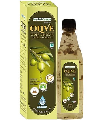 Herbal Canada OLIVE VINEGAR ( JAITOON SIRKA ) 500 ML PACK OF 2