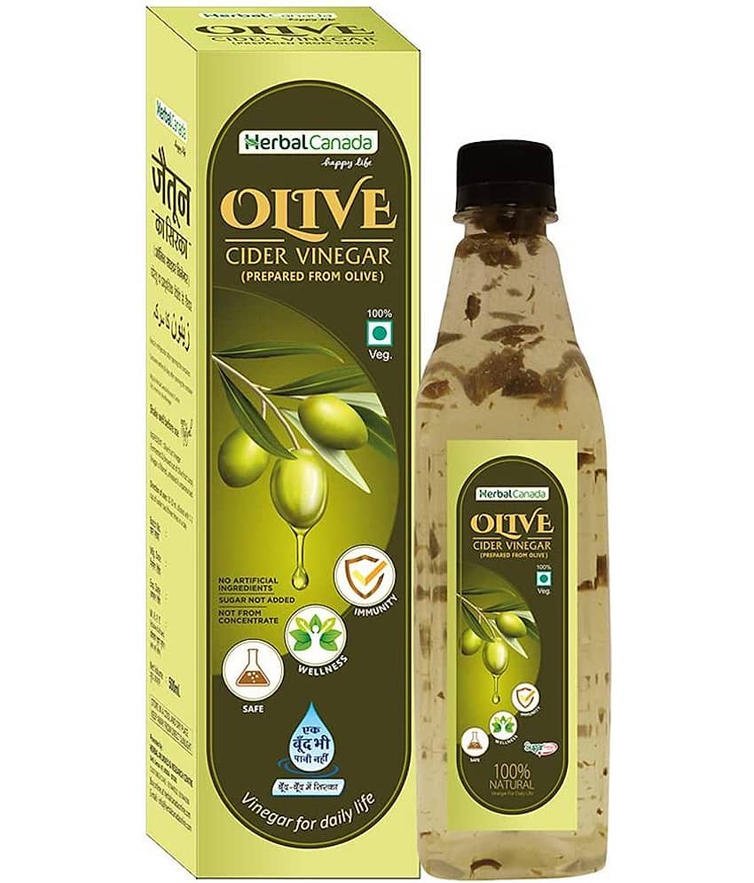 Herbal Canada OLIVE VINEGAR ( JAITOON SIRKA ) 500 ML PACK OF 2