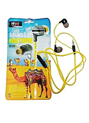 BassHeads 200 In-Ear Earphones - Sounds of Nature