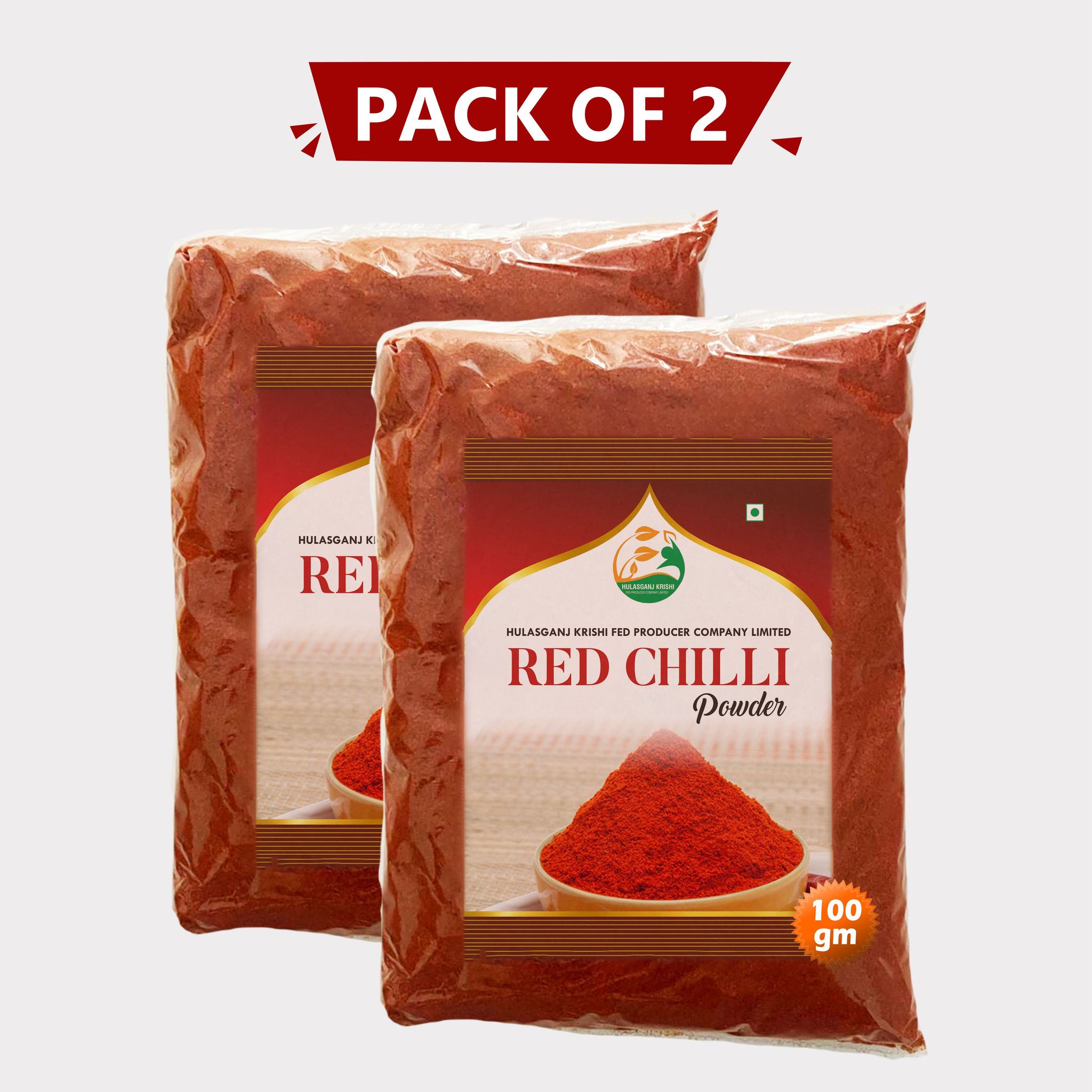 Red Chilli Powder (Pack of 2)