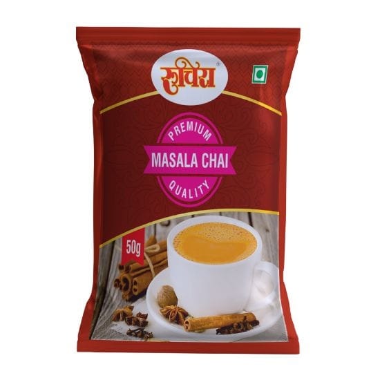 Ruchira Tea Masala (50g) | Aromatic Chai Spice Blend with Ginger & Cardamom | Daily Morning Tea Enhancer