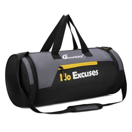 Body Smith Premium Gym Duffle Bag with Shoe Compartment