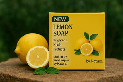 NEW Lemon Soap - Brightens, Heals & Protects