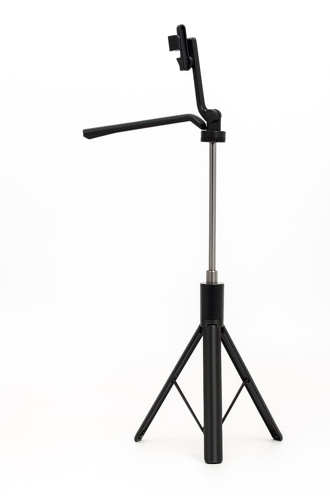 Smartphone Tripod with Adjustable Phone Holder