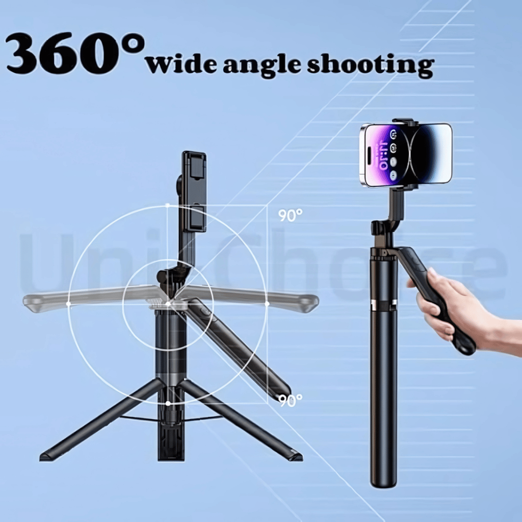 Smartphone Tripod with Adjustable Phone Holder