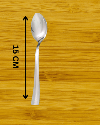 WEKTU Premium Table Spoons Set - Stainless Steel Tableware 6PC Spoon