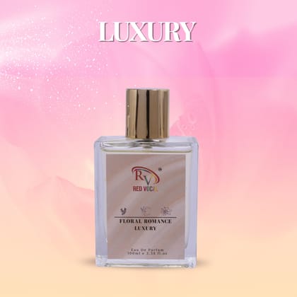 Red Vocal Floral Romance Luxury Perfume Spray Eau De Parfum 100ml For Women