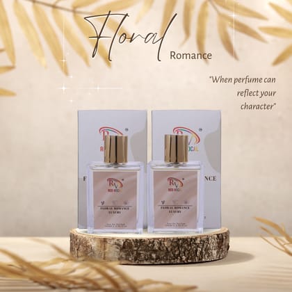 Red Vocal Floral Romance Luxury Eau De Parfum 100ml For Women Perfume Spray Combo Set 100ml*2