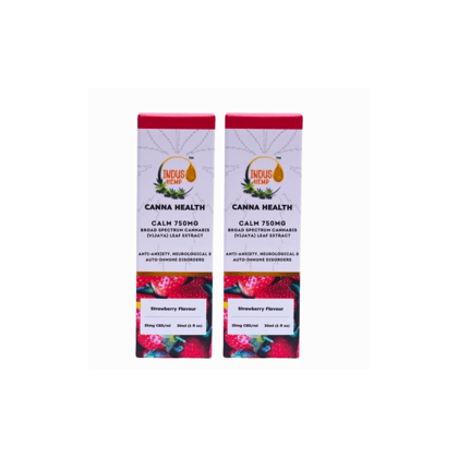 INDUS HEMP CANNA HEALTH CBD CALM 750MG | COMBO PACK OF 2