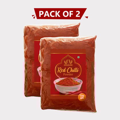 Red Chilli Powder (Pack of 2)