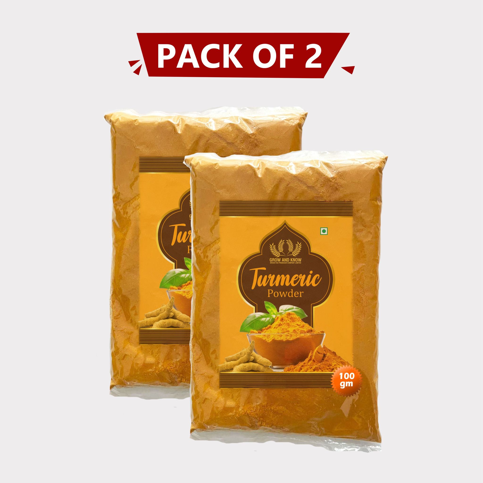 Turmeric Powder (Pack of 2)
