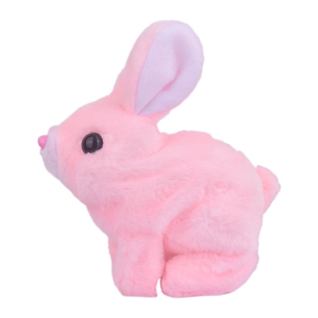 Walking Rabbit with Light (Pink) | Walking Rabbit Toy | Bunny Rabbit Toys | Rabbit Toy | Bunny Toys | Toy Rabbit | Best Bunny Toys | Rabbit Play Toys | Realistic Bunny Toy | Cute Rabbit Toy