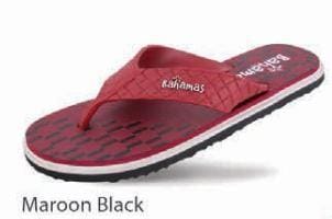 BAHAMAS BH184 Maroon Black G No 6 Mens Hawai