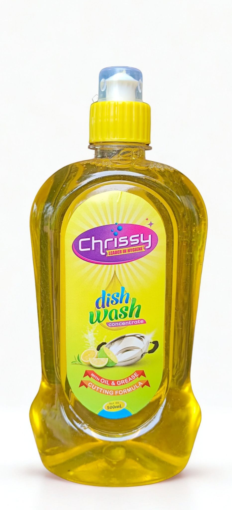 Chrissy Dish Wash Concentrate - Oil & Grease Cutting Formula 1000ml