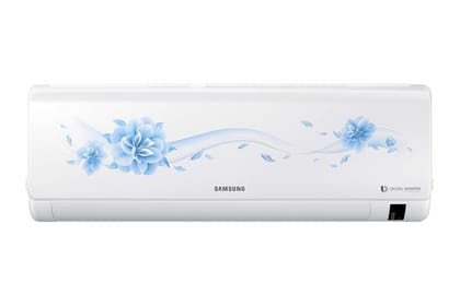 Samsung 1 Ton 3 Star Inverter Split AC (Copper AR12RV3HFTY White) White