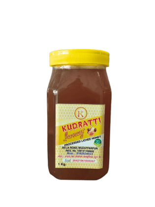 Kudratti Honey- processed Litchi Honey -- 500g Kudratti Honey- processed Litchi Honey -- 500g