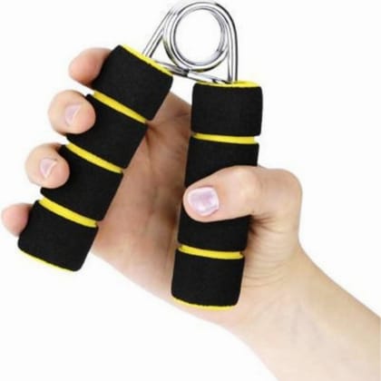 Qawvler Hand Gripper Strengthener Wrist,Finger & Forearm Exerciser Free Size Multicolor (Pack of 1)