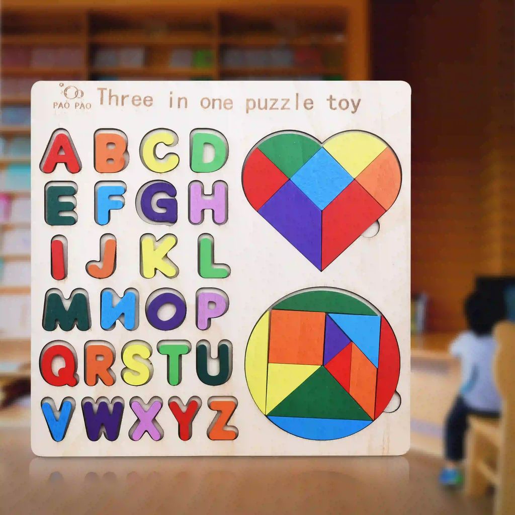 Wooden ABC Puzzle | Wooden Alphabet Puzzle | ABC Puzzle Wooden | Educational Toys | ABCD Puzzle Board | Alphabet Puzzle Board | Alphabet Puzzle | ABCD Puzzle | Wooden Toys