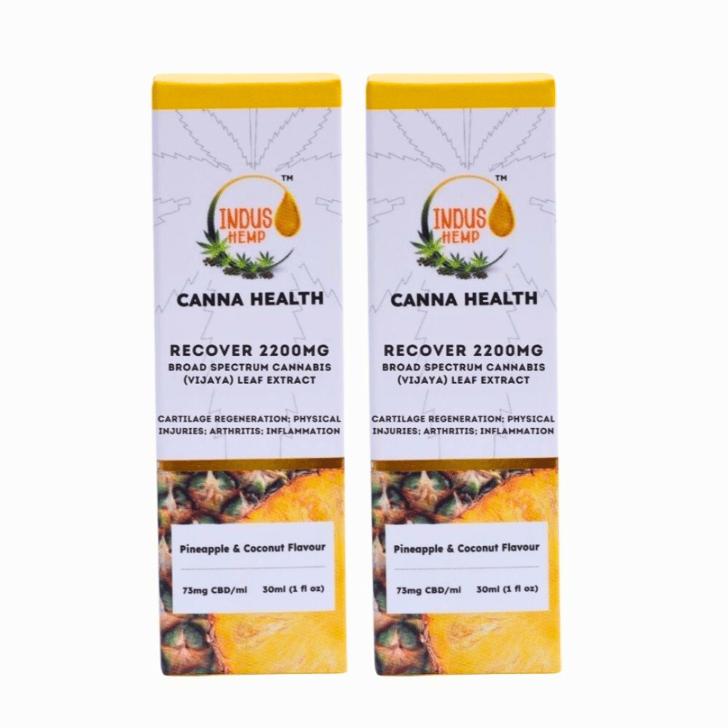 INDUS HEMP CANNA HEALTH CBD RECOVER 2200MG | COMBO OF 2