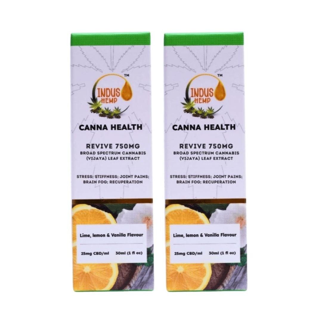 INDUS HEMP CANNA HEALTH CBD REVIVE 750MG | COMBO PACK OF 2