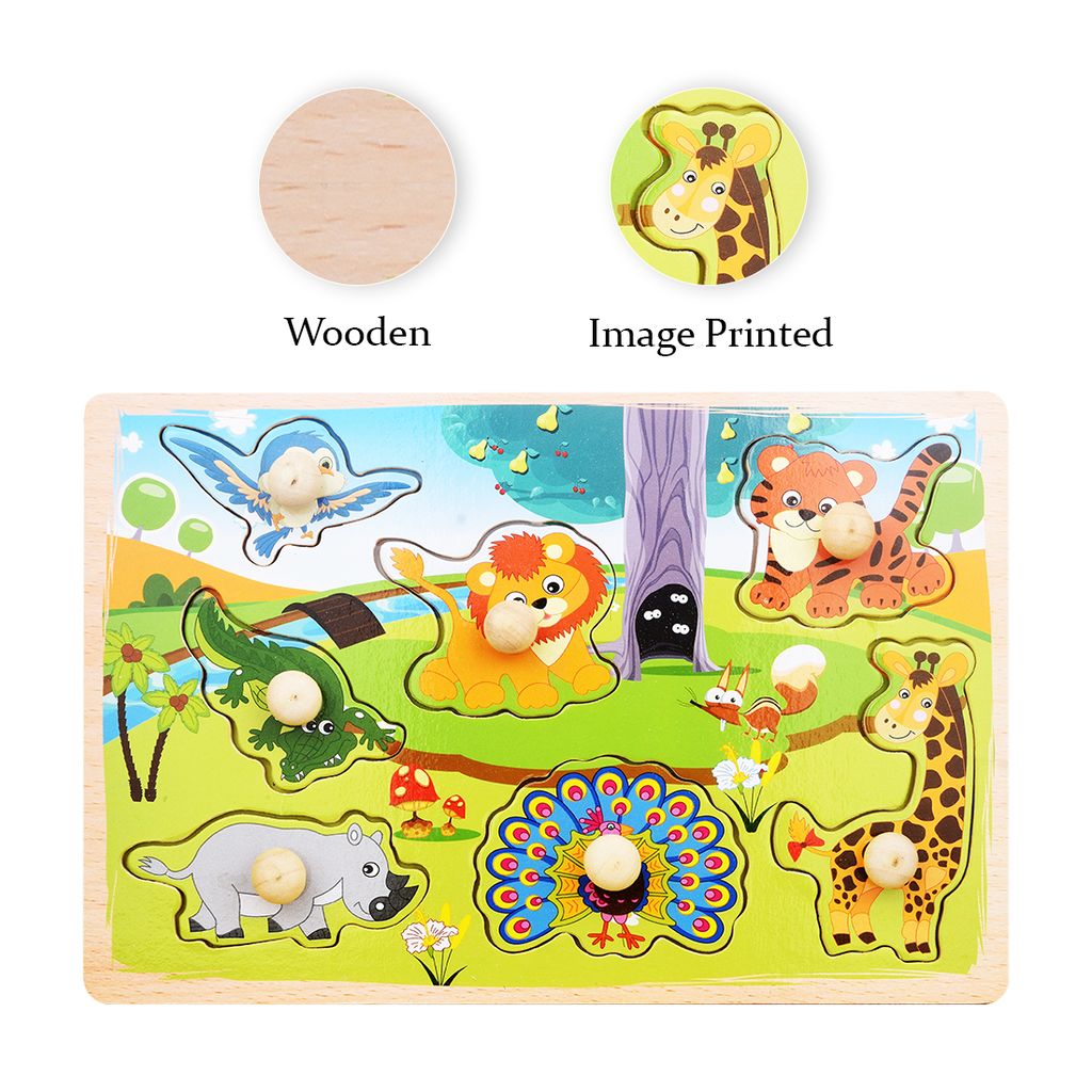 Animals Wooden Puzzle | Wooden Puzzle Games for Childrens | Wooden Animal Puzzles for Adults | Wooden Animal Puzzle | Puzzle Game | Animal Puzzle | Educational Puzzle