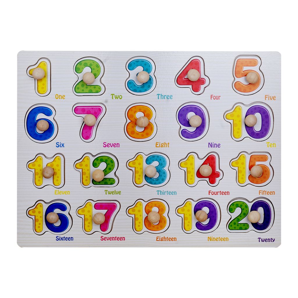 Number Puzzle Board | Educational Toys for Kids | Wooden Grab Board | Number Puzzle | Wooden Number Puzzle | Number Puzzle Games | Number Puzzles For Adults | 1 To 20 number puzzle | Educational Puzzle