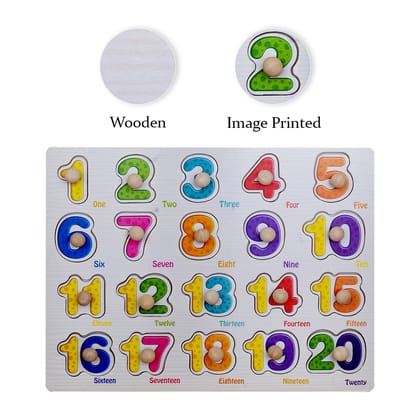 Number Puzzle Board | Educational Toys for Kids | Wooden Grab Board | Number Puzzle | Wooden Number Puzzle | Number Puzzle Games | Number Puzzles For Adults | 1 To 20 number puzzle | Educational Puzzle