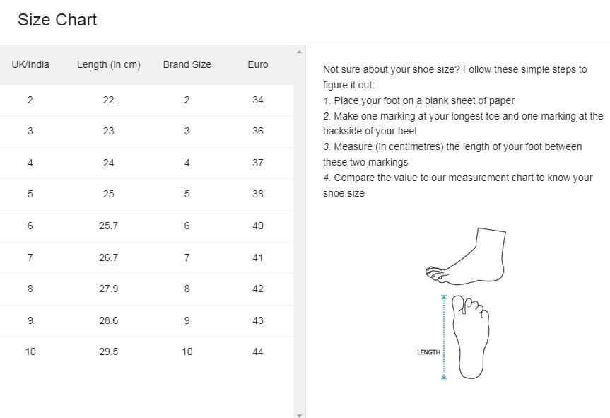 Size Guide