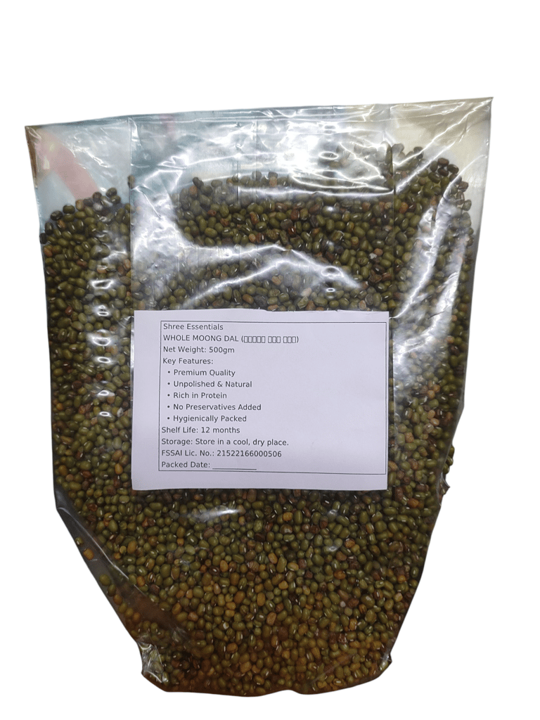 Whole Moong (Green Gram) | Premium Unpolished Pulses | अख्खा मूग