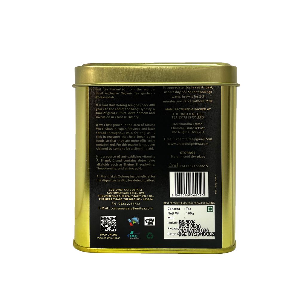 KORAKUNDAH Organic Oolong Tea (100 g)