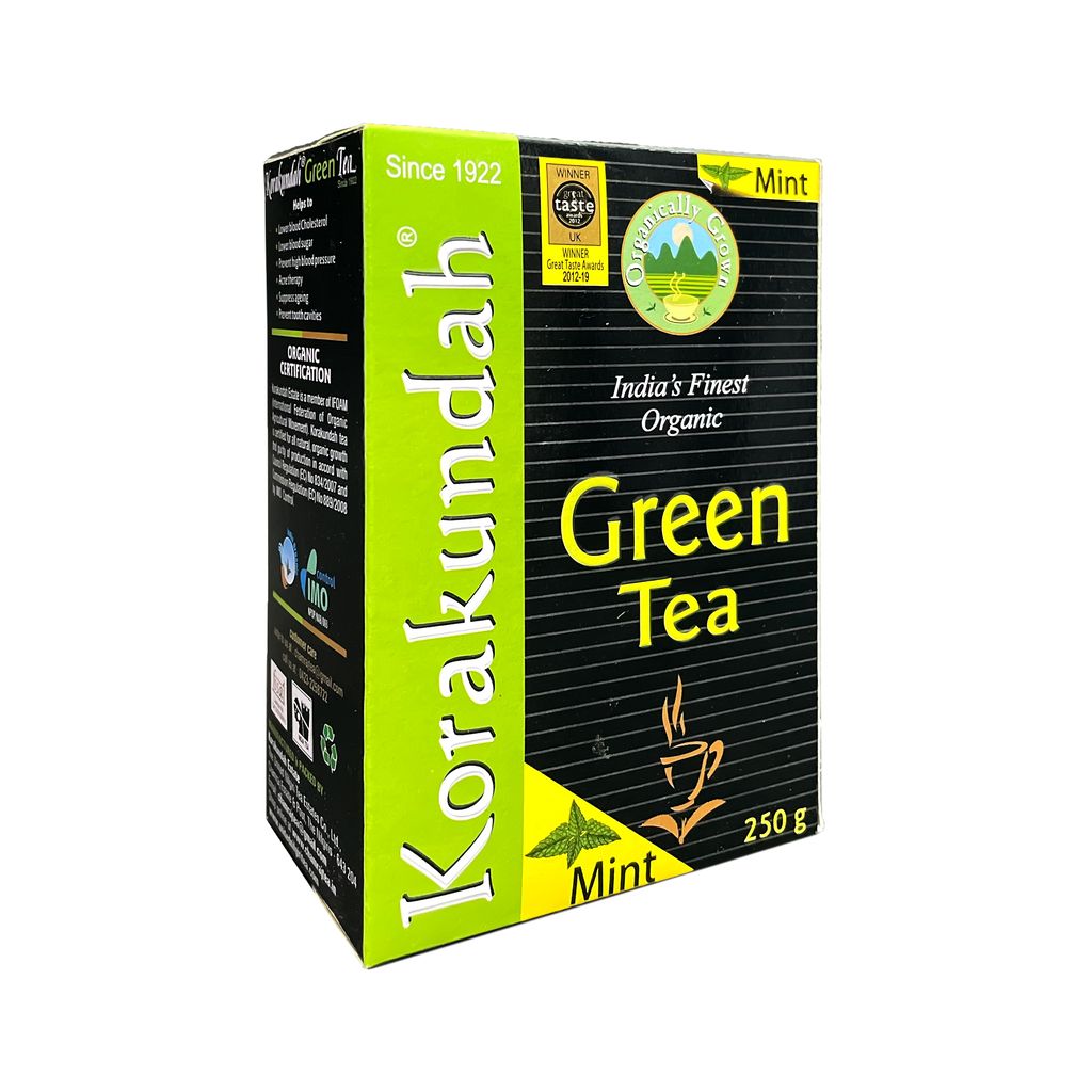KORAKUNDAH Organic Green Tea (Mint) 250 g