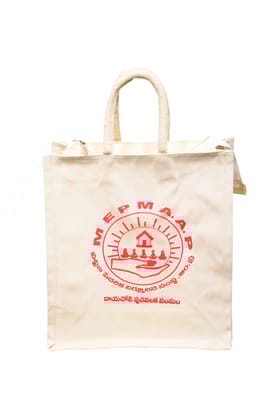 Eco-Friendly Canvas Tote Bag with Zipper Eco-Friendly Canvas Tote Bag with Zipper