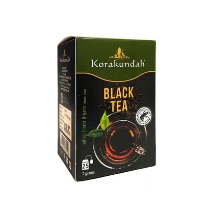 KORAKUNDAH Organic Black Tea  (25 Dip Bags)