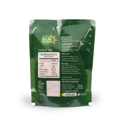 Dr. Renga’s Solar Delights Solar Dried Amla | Dehydrated Fruit for Eating & Hair | Unsweetened & Preservative-Free Gooseberry | Rich in Vitamin C & Antioxidants | 100g