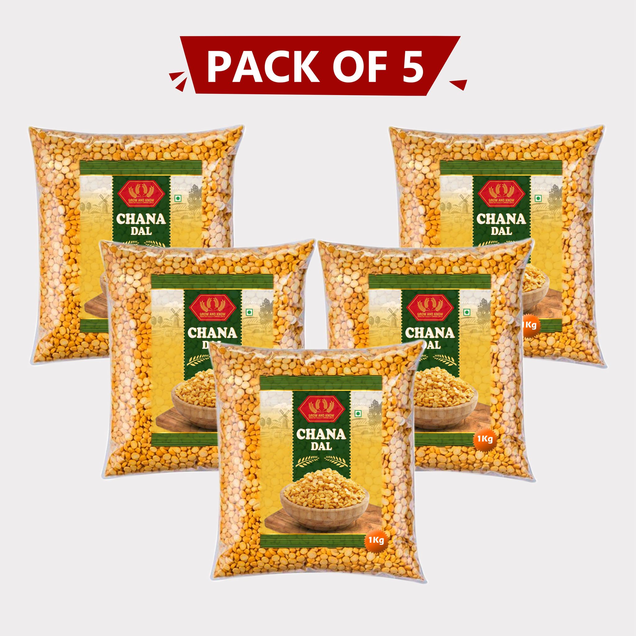 Chana Dal (Pack of 5)