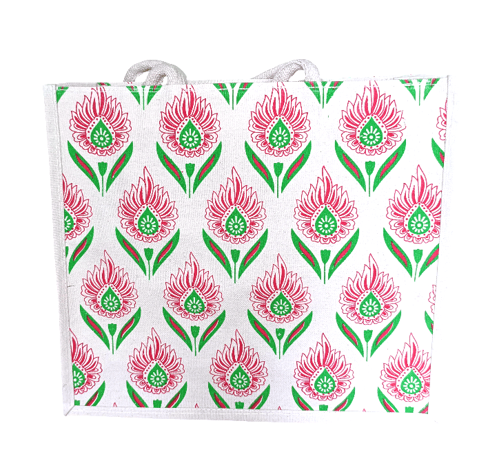 Floral Printed Tote Bag - Stylish & Functional