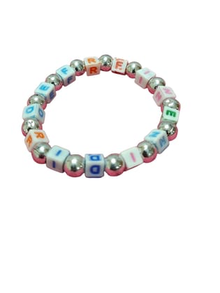 FRIENDS Letter Bead Bracelet - Colorful & Stylish Accessory