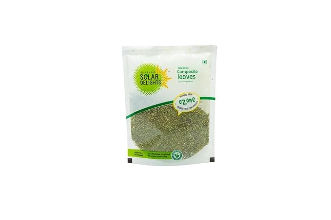 DR. RENGA’S Solar Dried Composite Leaves 100g | Multigreens Blend of Dehydrated Green Seasoning Leaves | Herbal Mix for Cooking