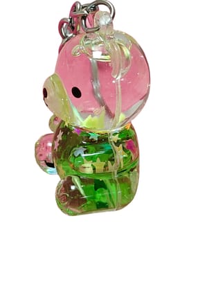 Sparkling Bear Keychain - Cute & Colorful Accessory