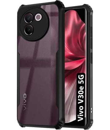 Case Vault Covers Shock Proof Case Compatible For Polycarbonate Vivo V30e 5G ( Pack of 1 )