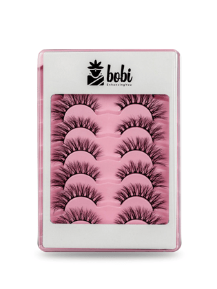 BOBI 8D Volume Eyelashes Comfortable Lightweight and Reusable Lashes For Women - 7 Pairs