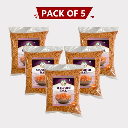 Masoor Dal (Pack of 5)