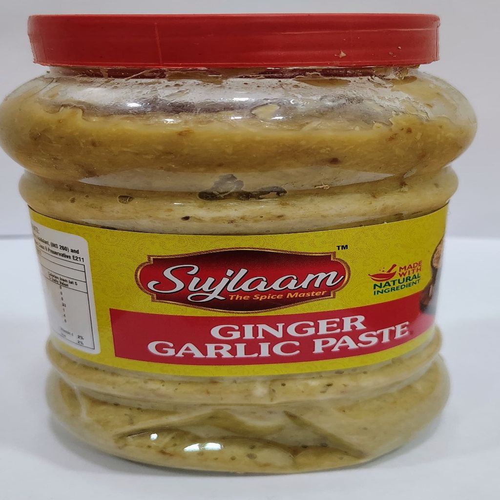 Sujlaam Ginger Garlic Paste - Authentic Indian Spice Blend