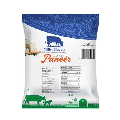 Milky Haven Paneer - 200grms