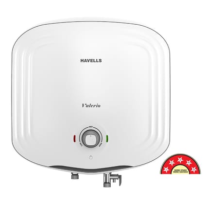 Havells Valerio 15 Ltr 5 Star Storage Water Heater 2000W White