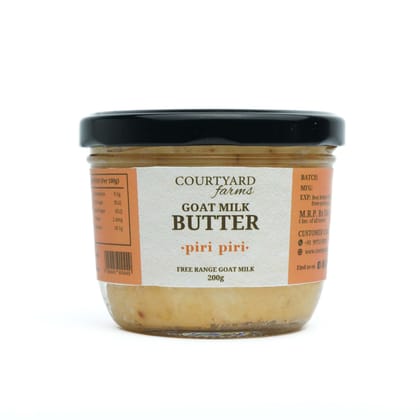 Goat Milk Butter Piri Piri 200G