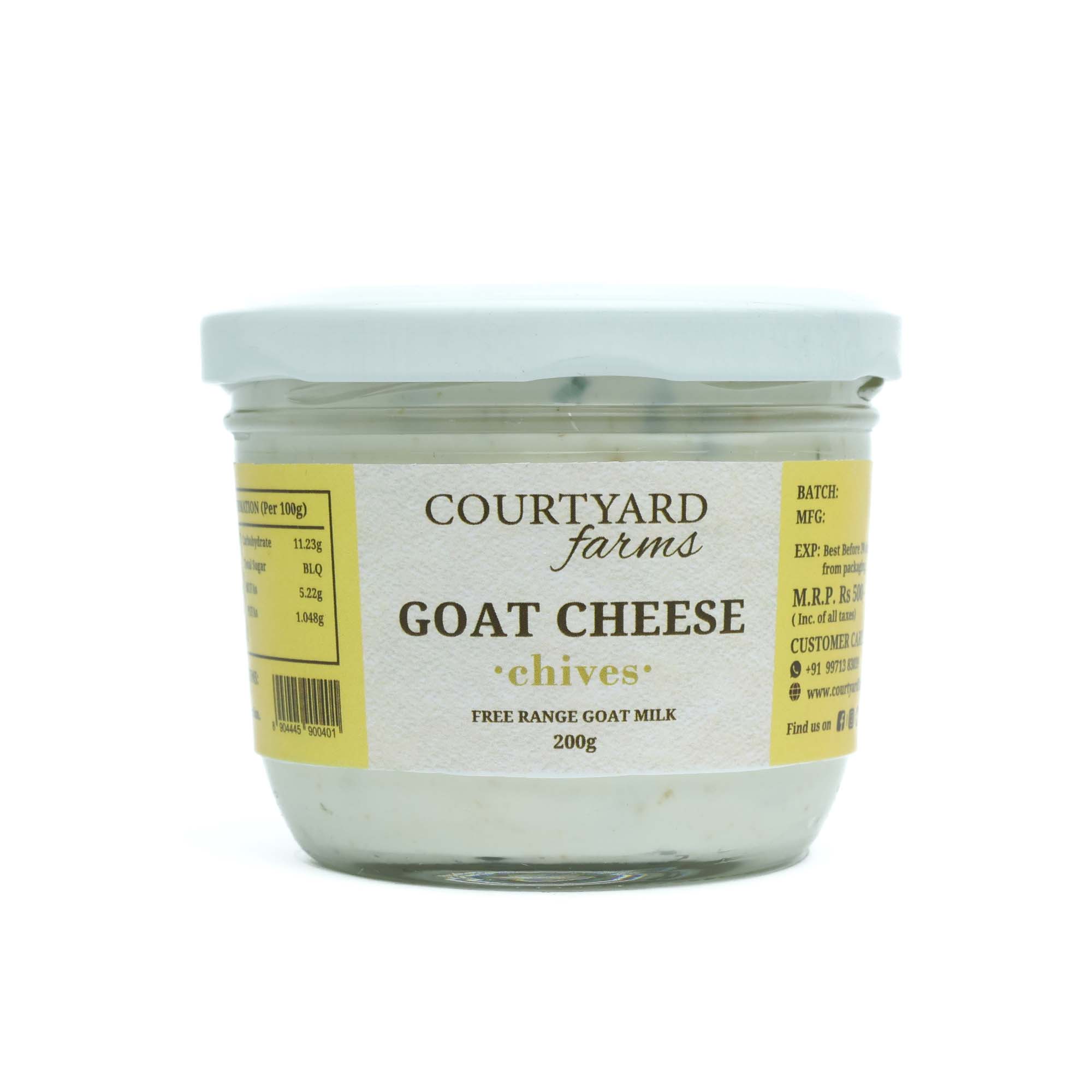 Goat Cheese Chives 200G