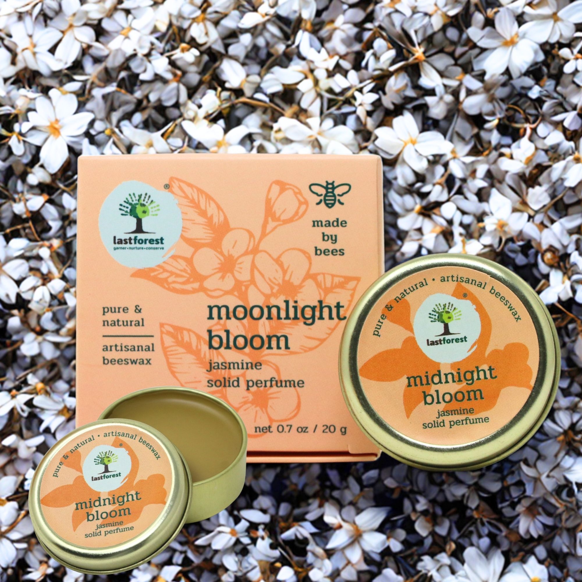 Beeswax Solid Perfume - Jasmine