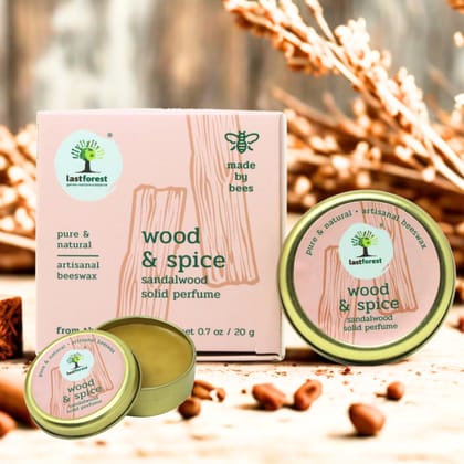 Beeswax Solid Perfume - Sandalwood